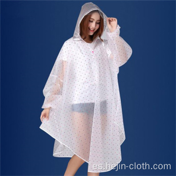 Ropa impermeable de EVA para adultos en relieve